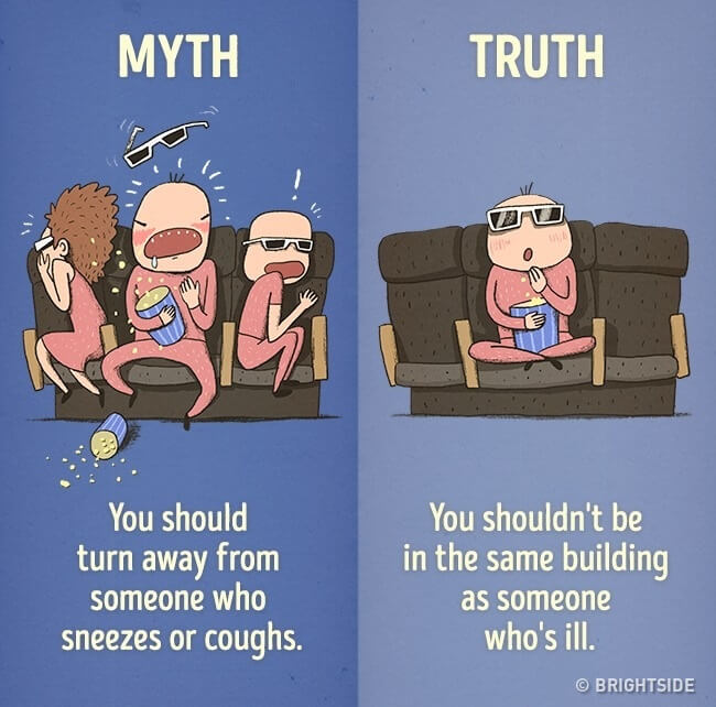 44 Myth Vs Reality Illustrations That Will Make You Think For a Change