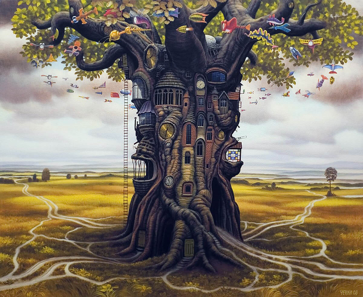 Stunning Surreal Paintings By Jacek Yerka Will Play Tricks With Your Mind   Surreal Paintings Jacek Yerka 4 1 