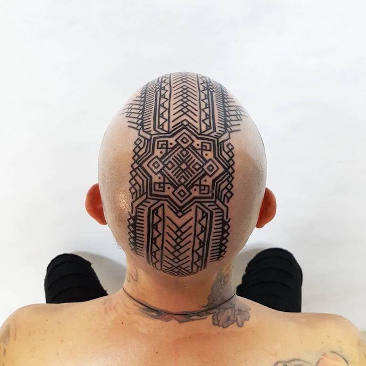 21 Beautiful Tribal Patterns Tattoo Designs By Brian Gomes