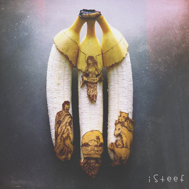 Stunning Banana Art Creations By Stephan Brusche