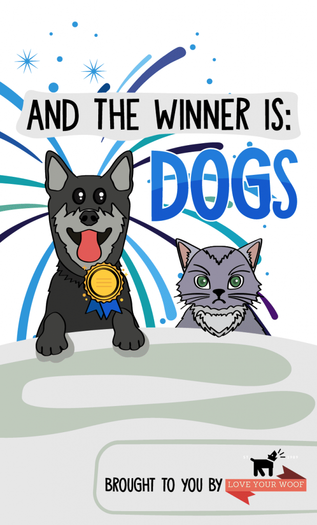 8 Reasons Why Dogs Are Better Than Cats Displayed By An Awesome Infographic