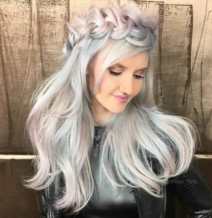 36 Beautiful Holographic Hair Trend Pictures That Are So 