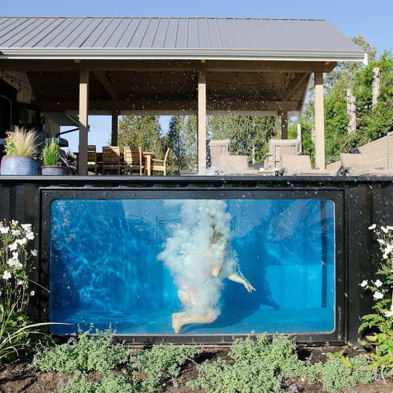 This Shipping Container Pool Is The Coolest New Trend If You Have The