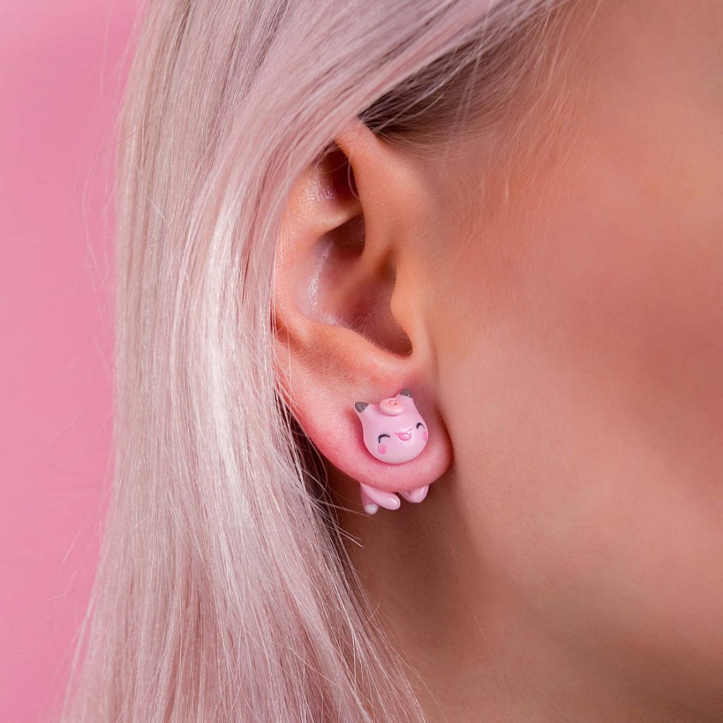 Enchanting Cat Earrings main image 1
