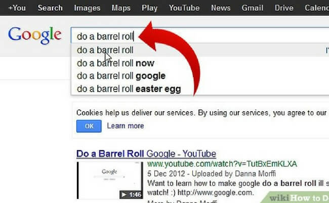 do a barrel roll 100