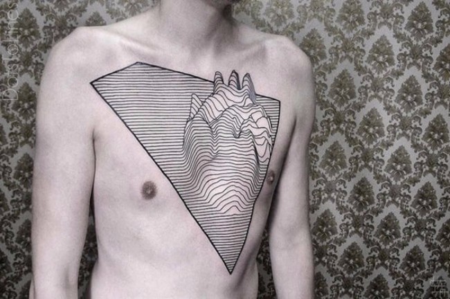 geometrical tattoos 13