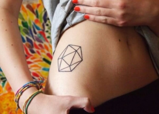 geometrical tattoos 18