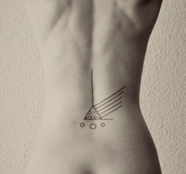 geometrical tattoos 19