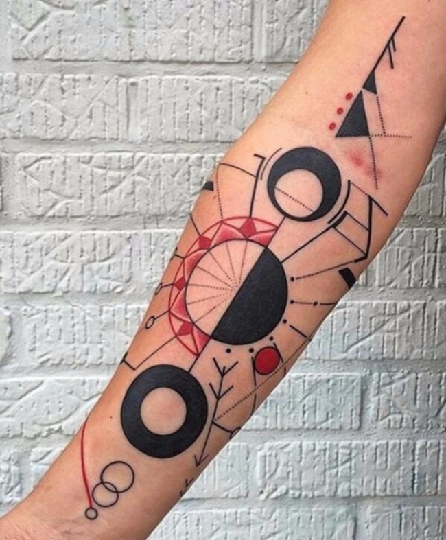 geometric tattoos 2