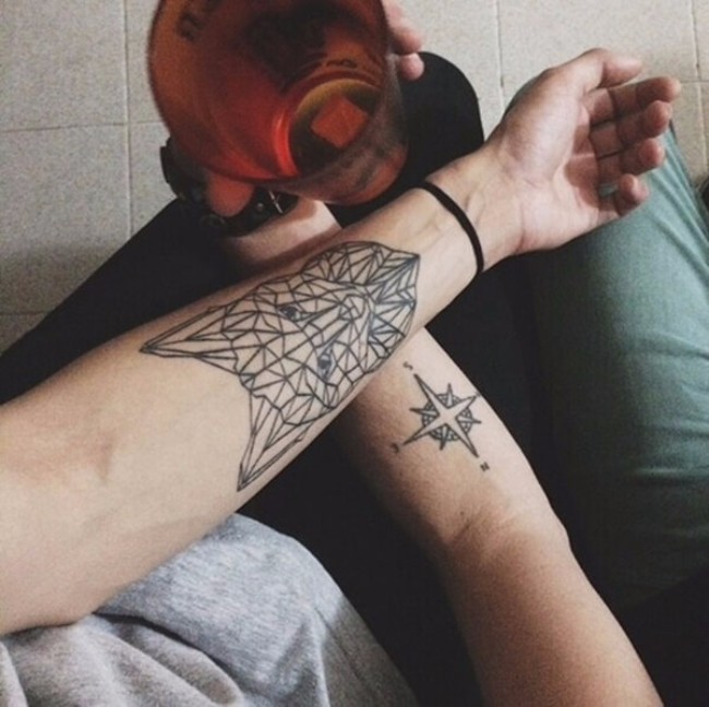 symmetrical tattoos 76