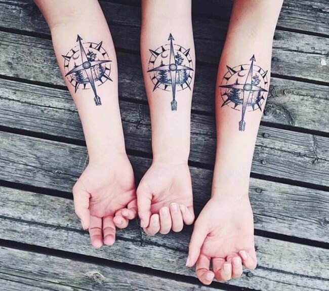 sister tattoo designs 12