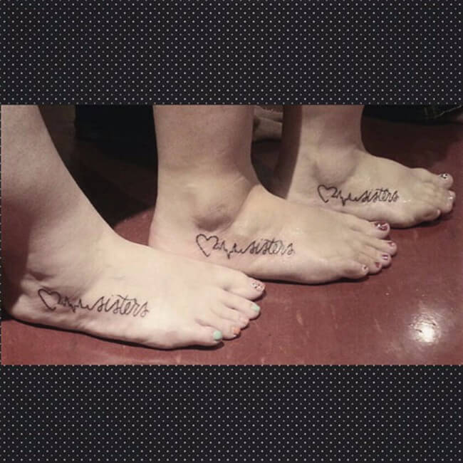 sister matching tattoos 29