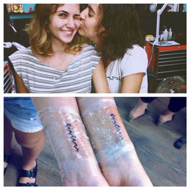 sister matching tattoos 31