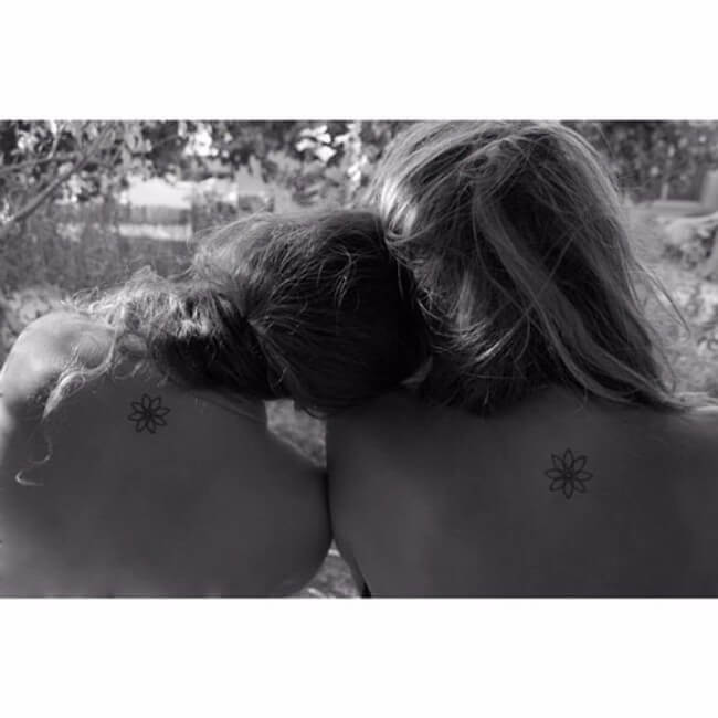 sister matching tattoos 32