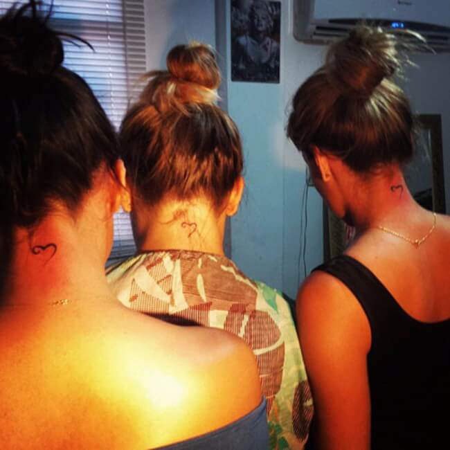 sister matching tattoos 33