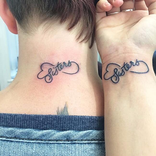 69 Sister Tattoos To Show That Special Bond Between Two Siblings