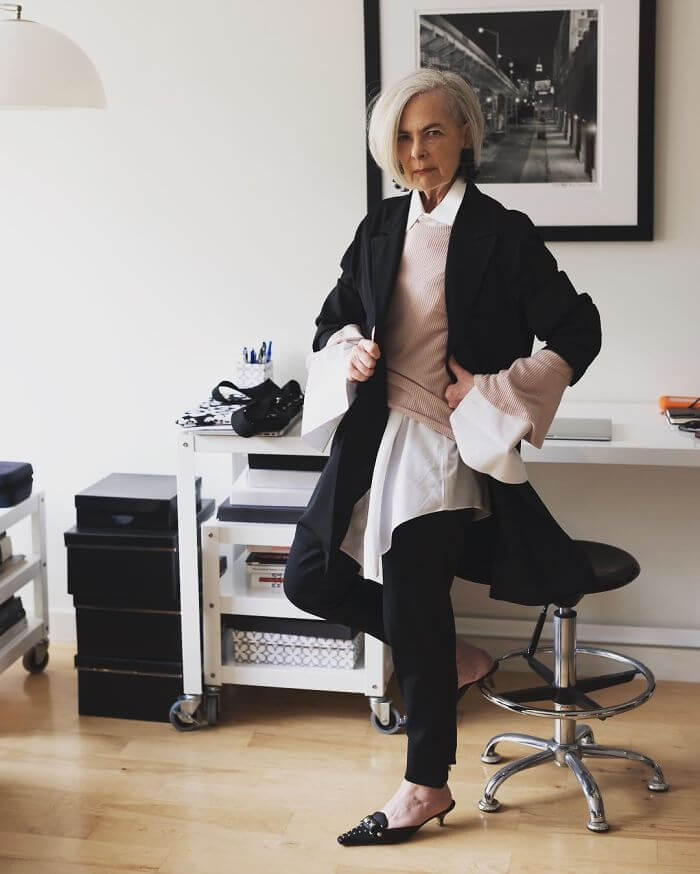 63 Year Old Teacher Mistaken For A Fashion Icon By Foreign Journalists