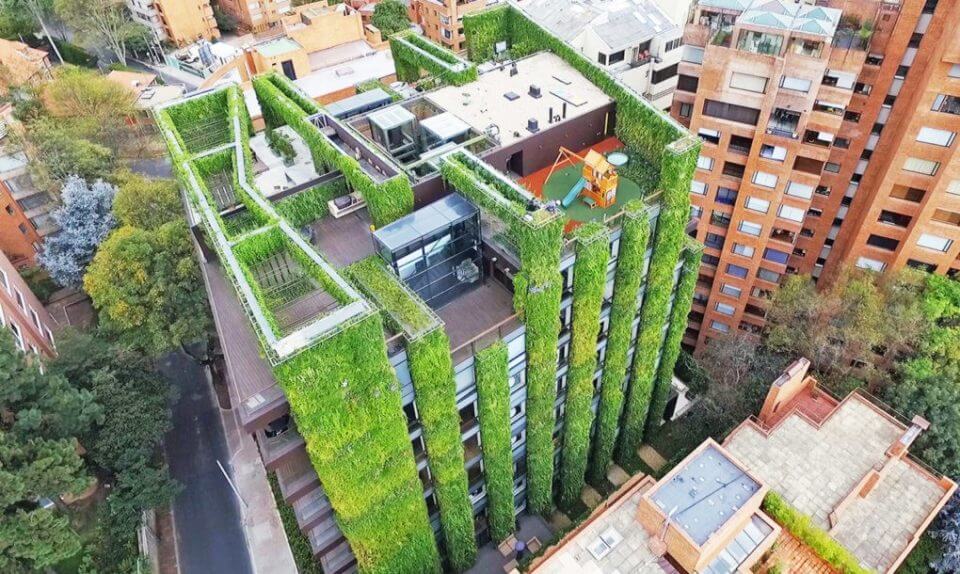 vertical garden building