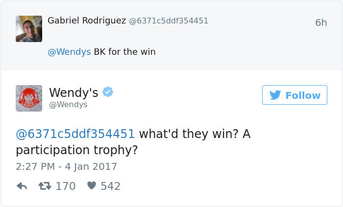 wendys social roasts 16