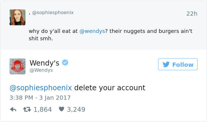 wendys social roasts 22