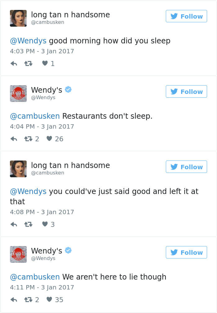 24 Wendys Twitter Roasts That Are So Hot They Should Be Served With Fries