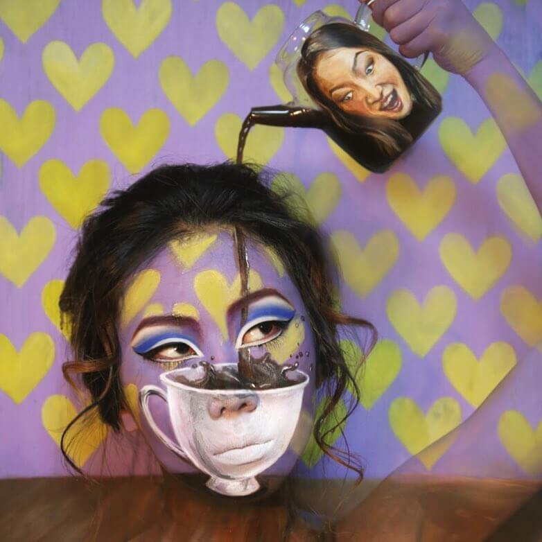 Artist Dain Yoon Transforms Herself Into Mind Bending Optical Illusions Without Using Photo 