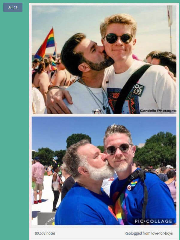 Gay Couple Re-Created Their Pride Photo 24 Years Later 4