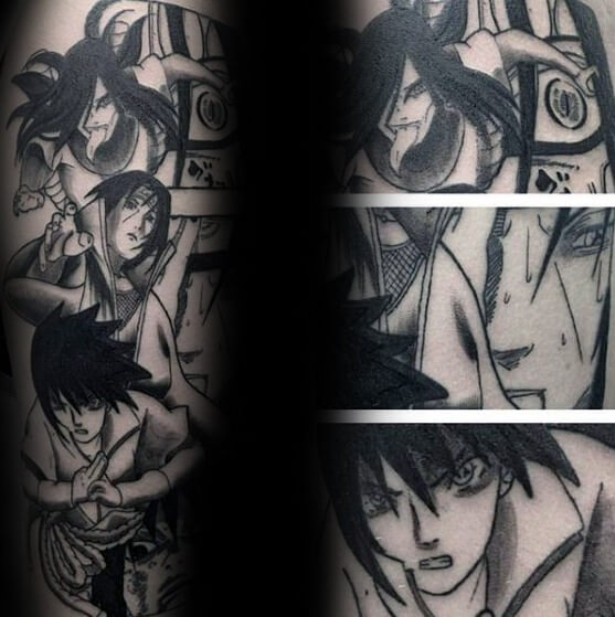 60 Anime Tattoos Gallery For Some Japanese Ink Inspiration