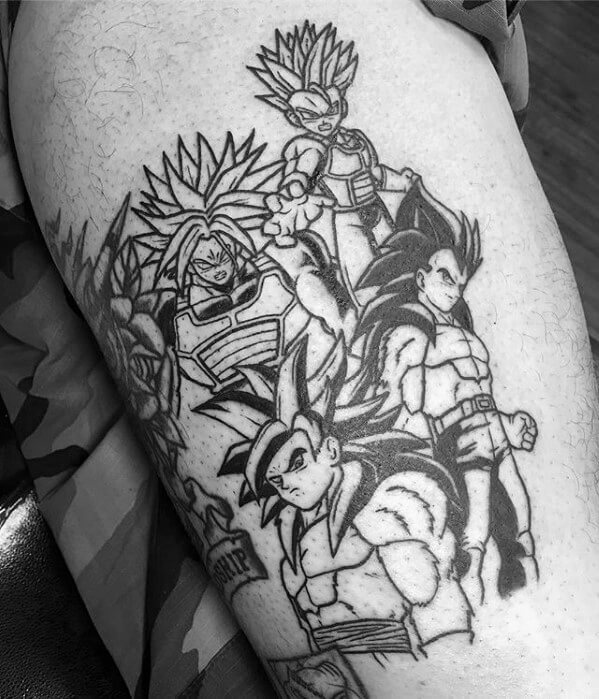 60 Anime Tattoos Gallery For Some Japanese Ink Inspiration