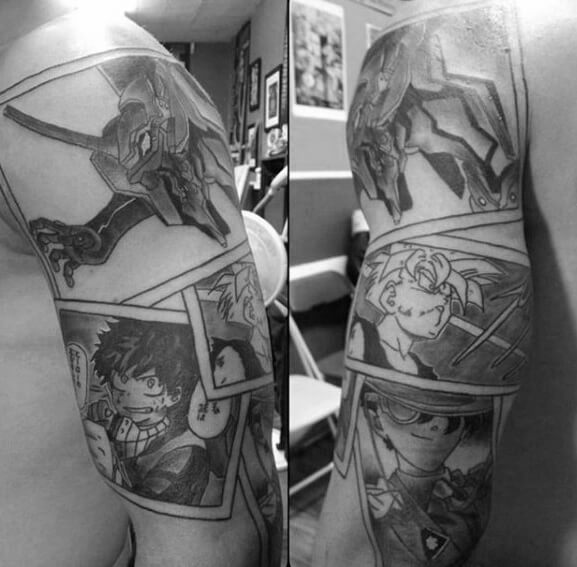 60 Anime Tattoos Gallery For Some Japanese Ink Inspiration