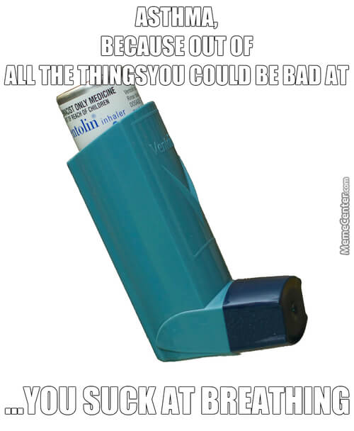 asthma memes