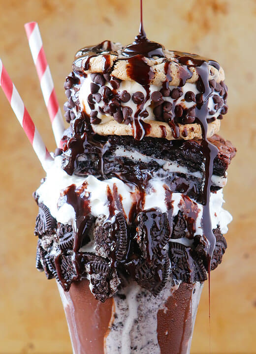 brownie milkshake recipe