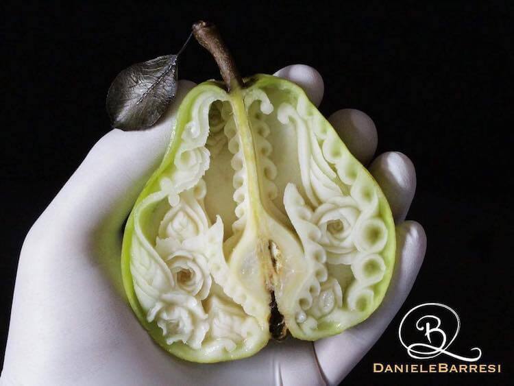 daniele barresi food carvings 12