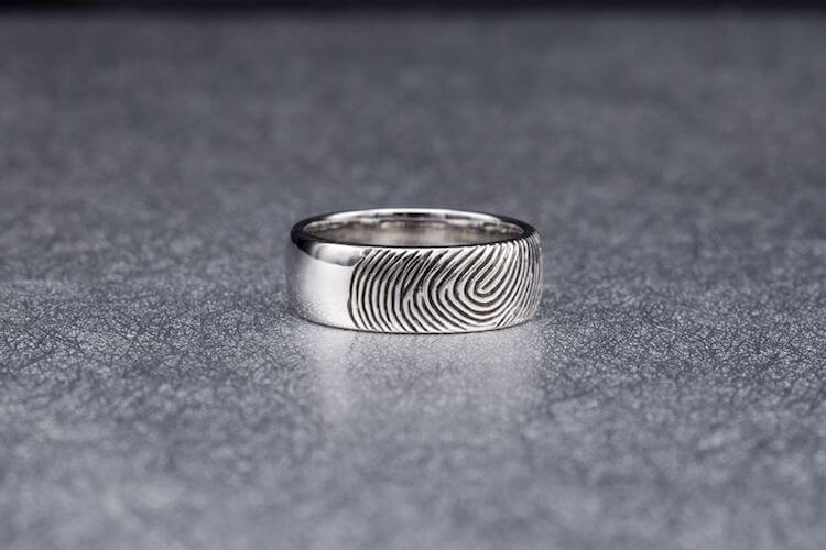 fingerprint wedding band 2