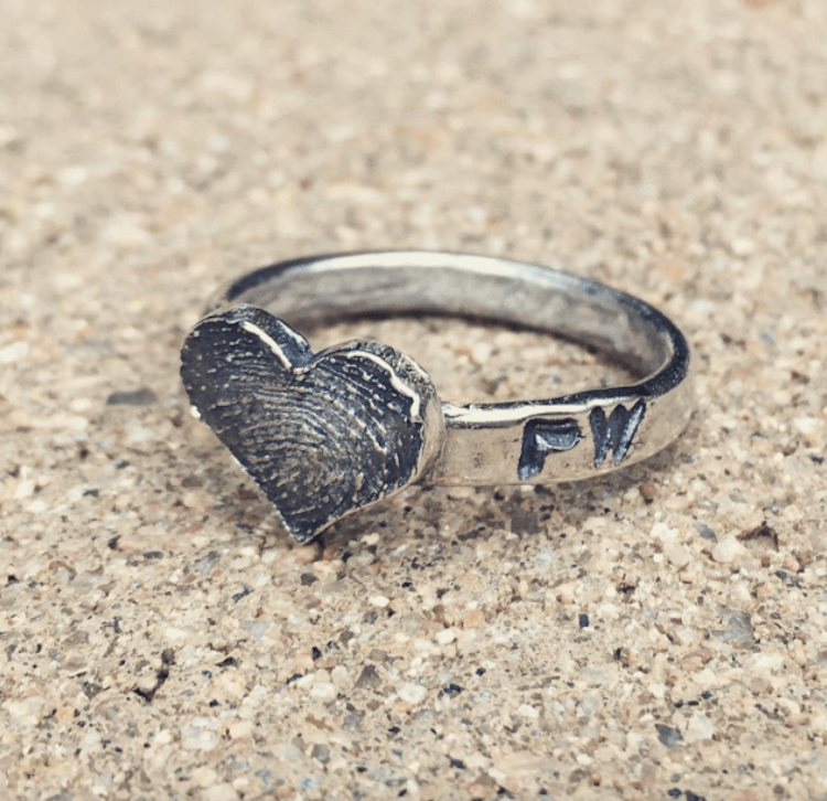 fingerprint wedding band 9