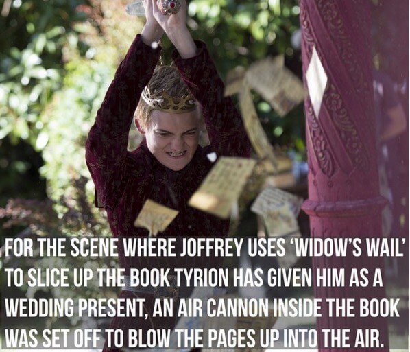 game of thrones facts 2