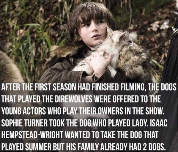game of thrones facts