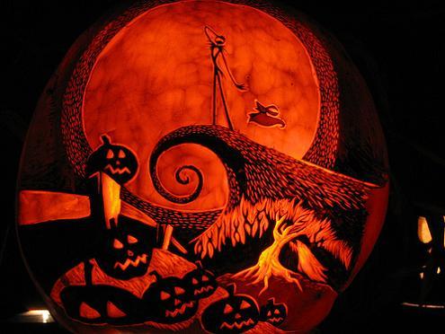 nightmare before christmas carving 12