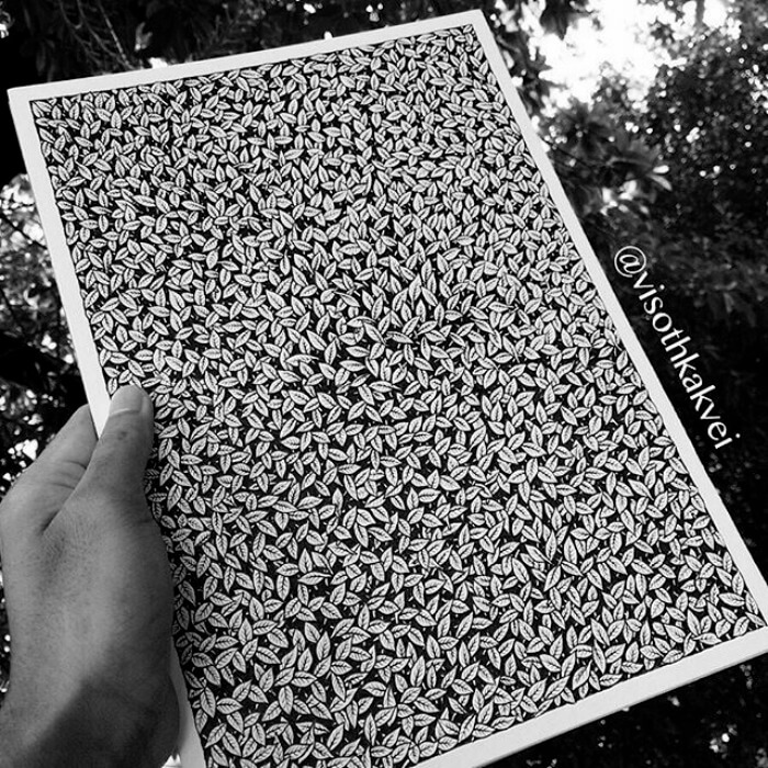 optical illusion drawings viso thkakvei 45