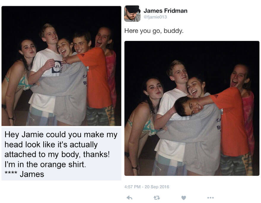 Photoshop Troll James Fridman Who Takes Photo Edit Requests Way Too 0197