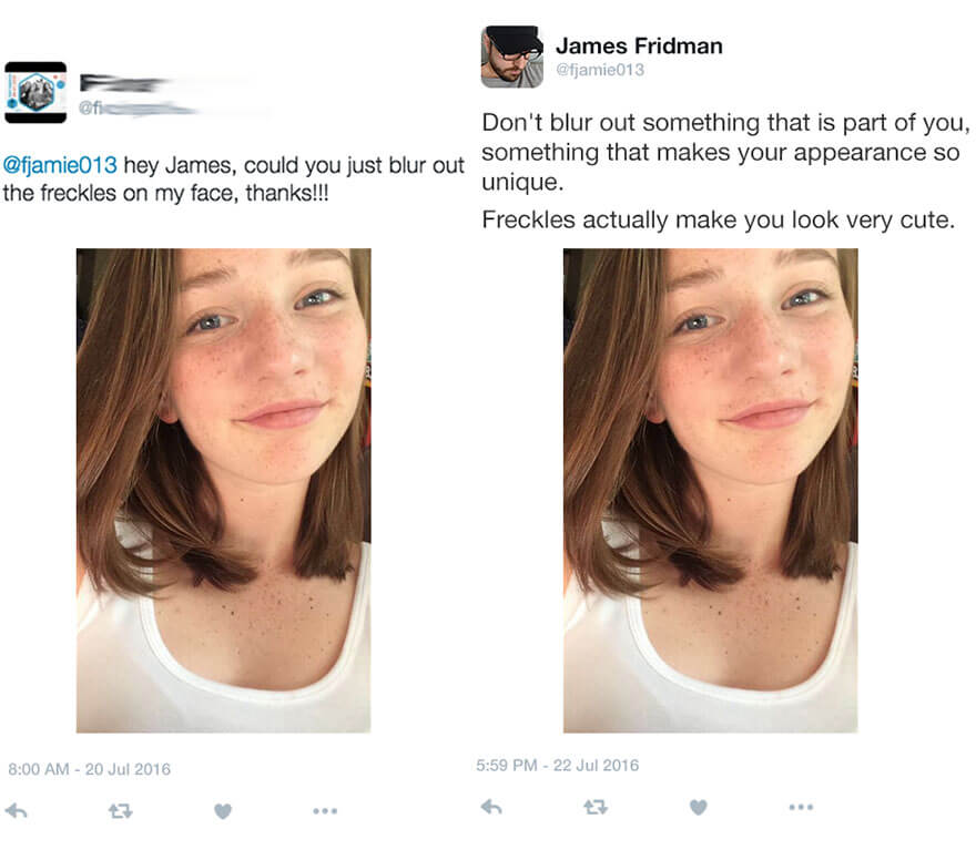 Photoshop Troll James Fridman Who Takes Photo Edit Requests Way Too ...