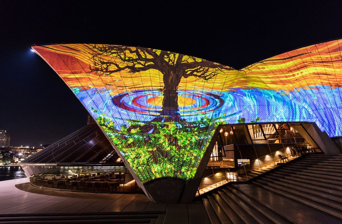 sydney opera house art projections 2