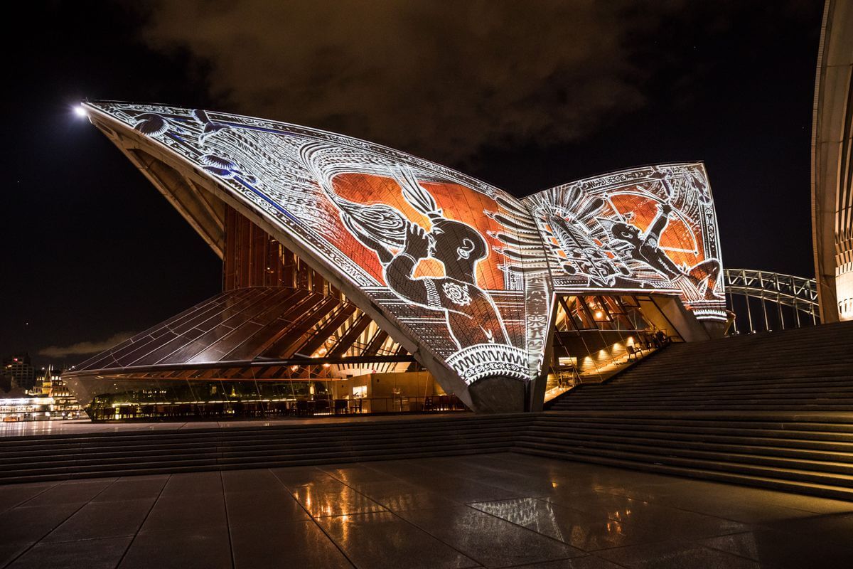 sydney opera house art projections 5