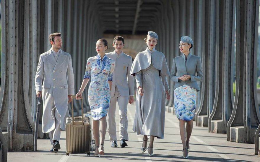 Chinese Airline Haute Couture Uniforms (1)