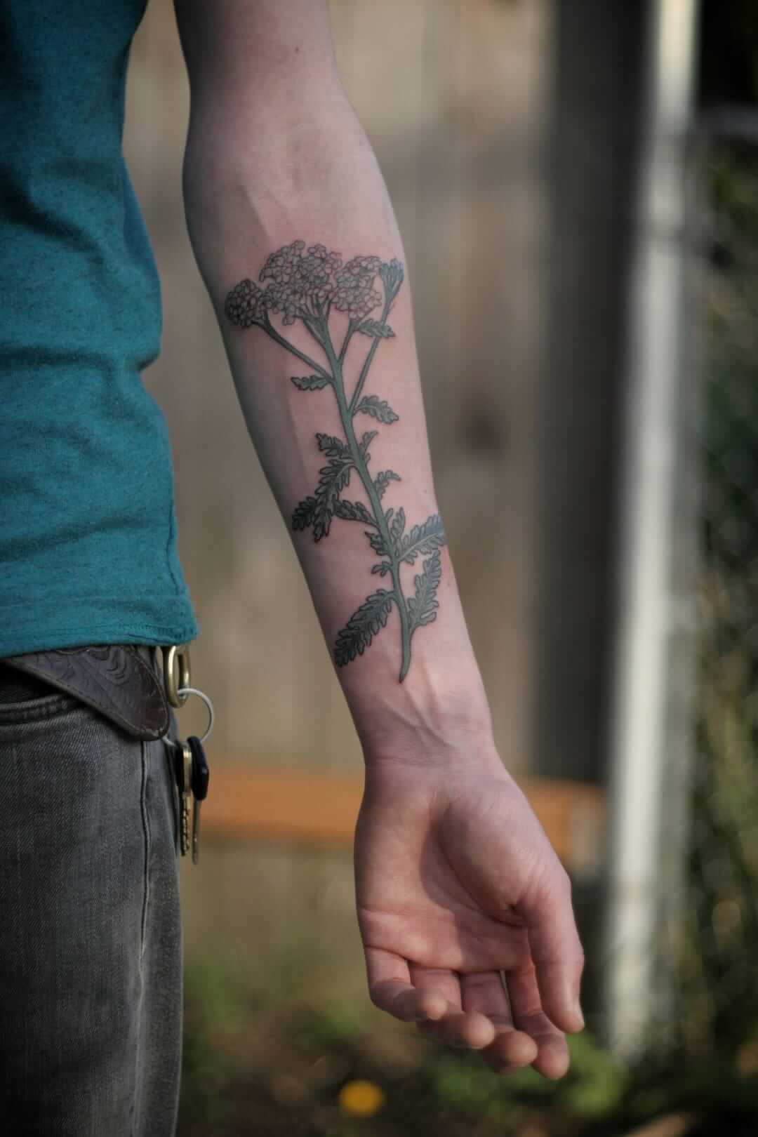 26 Botanical tattoos That Will Show You Are One With Nature