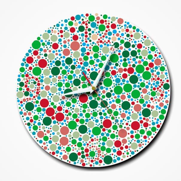 Color Blind Clock