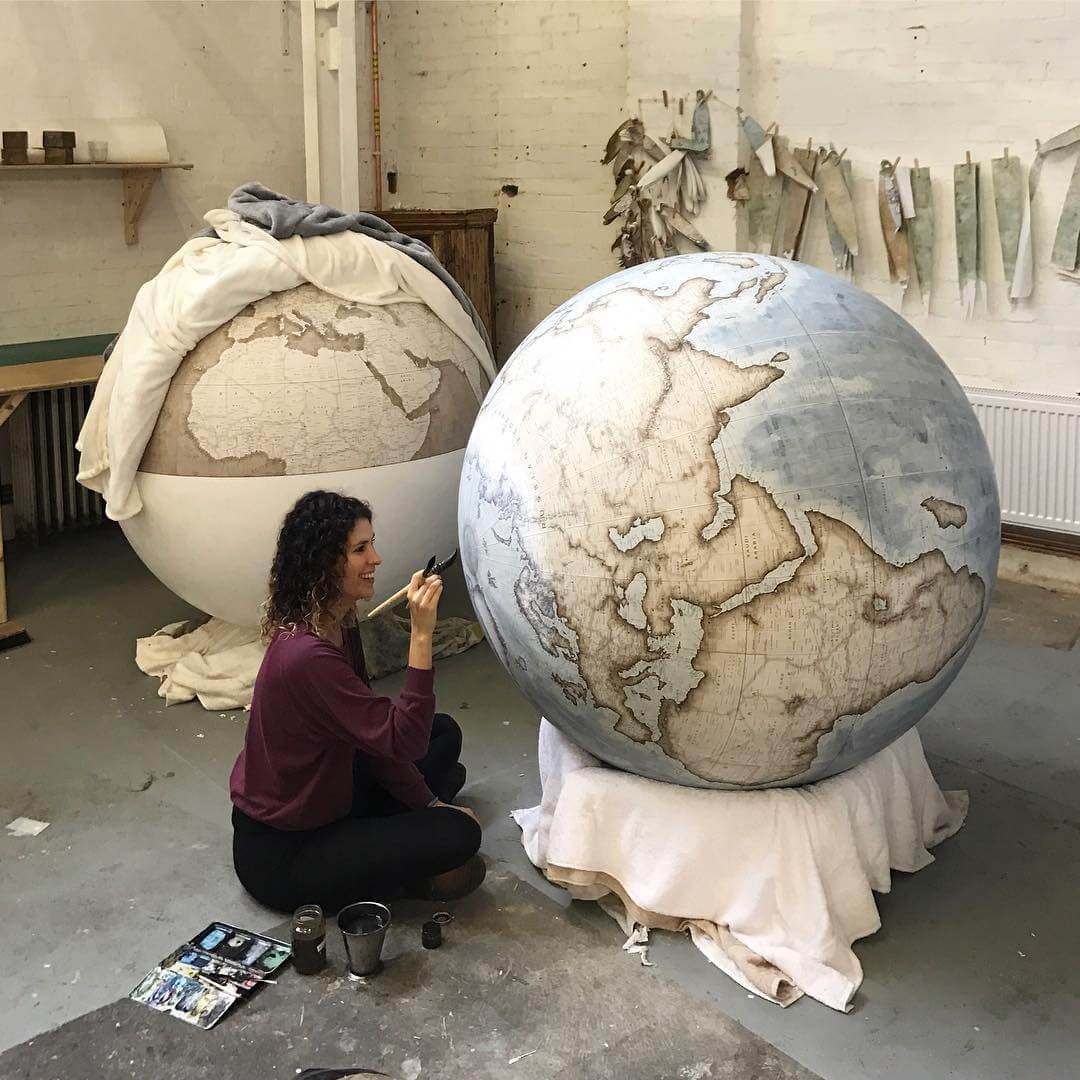 Handmade Globes By Bellerby & Co. Globemakers Are a Thing Of Beauty