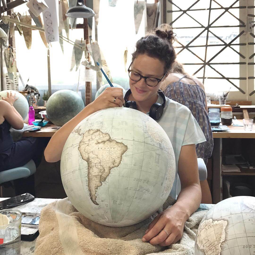 Handmade Globes By Bellerby & Co. Globemakers Are a Thing Of Beauty