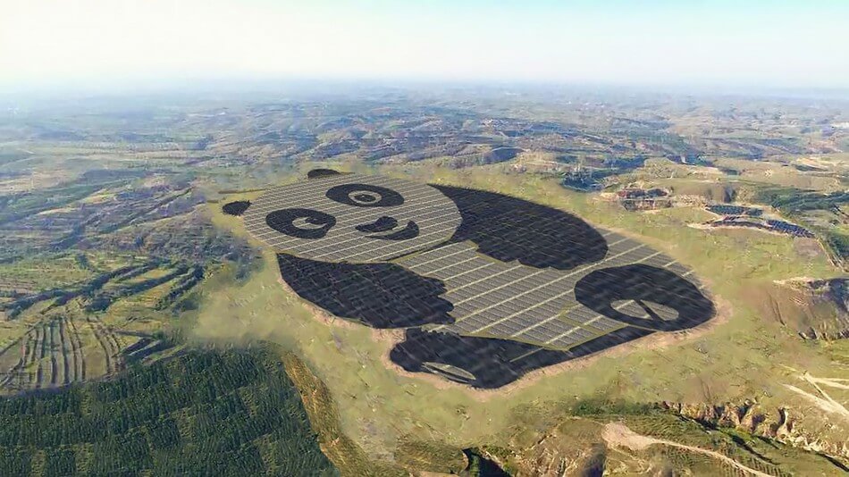 panda shaped solar farm (1)