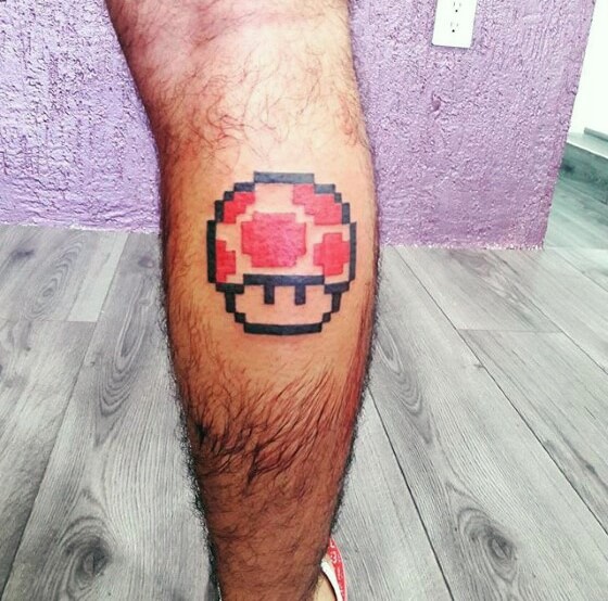 pixel design tattoo 15